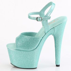Platform Glitter High Heel Shoes